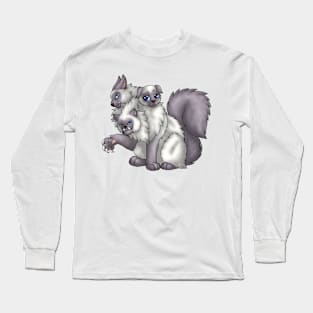 CerPURRus: Lilac Point Long Sleeve T-Shirt